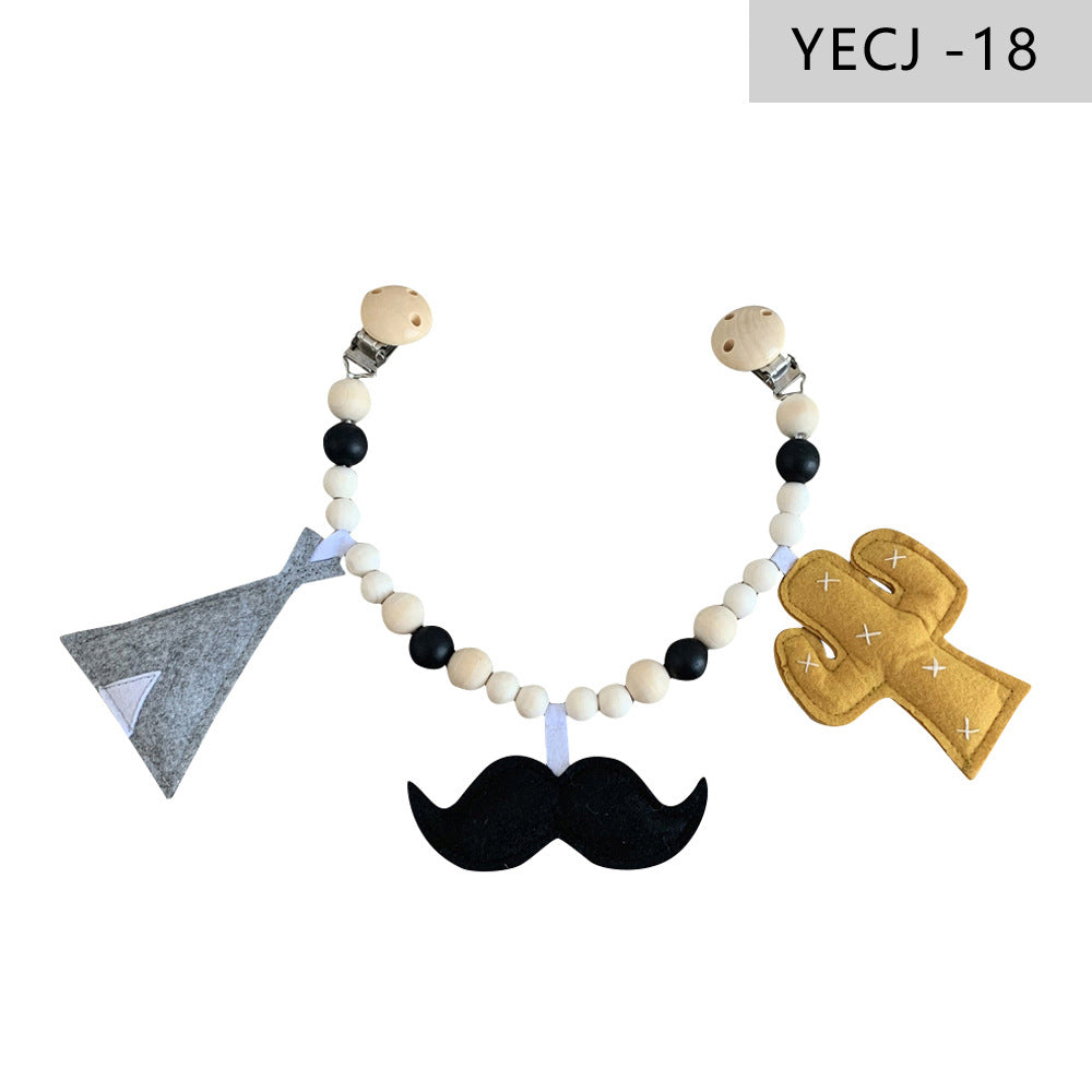 fashionable baby pacifier holder