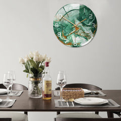 Stylish Acrylic Design Wall Clock side view