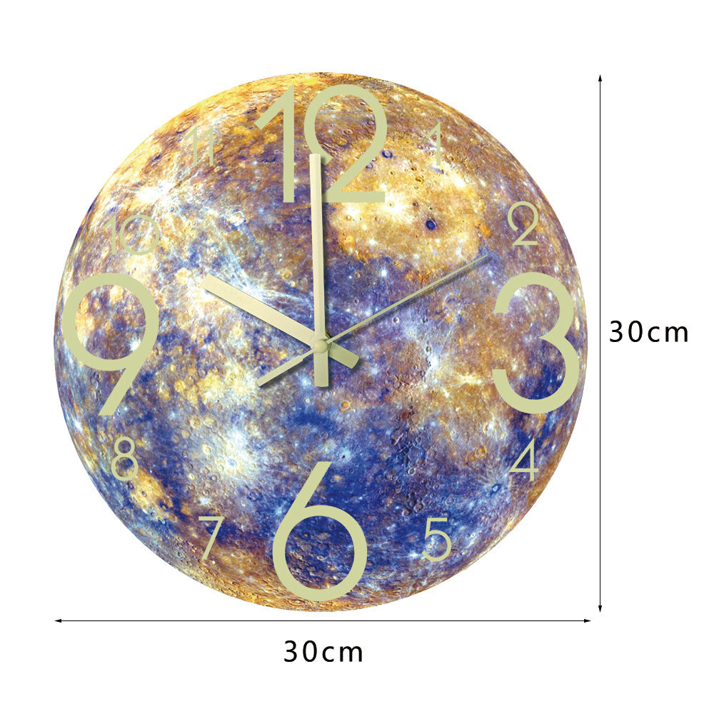 Moon Phase Clock showcasing peaceful timekeeping