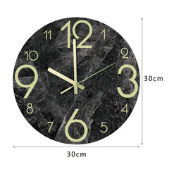 Luminous feature of the Silent Moon Phase Clock