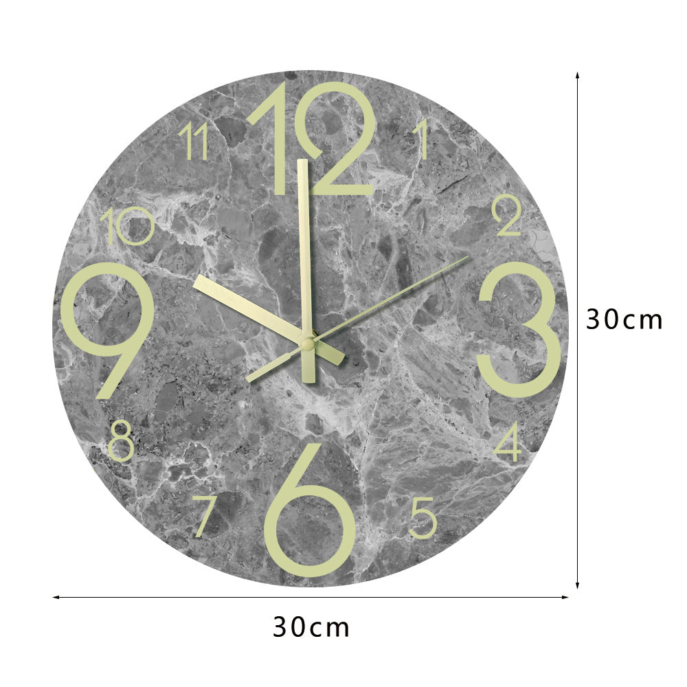 Wall-mounted Moon Phase Clock in a modern setting