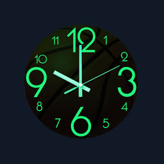 Silent quartz movement on the Moon Phase Clock