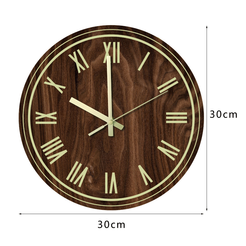 Luminous feature of the Silent Moon Phase Clock