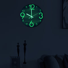Elegant design of the Moon Phase Clock with wood finish