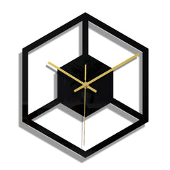 Silent mechanism digital wall clock