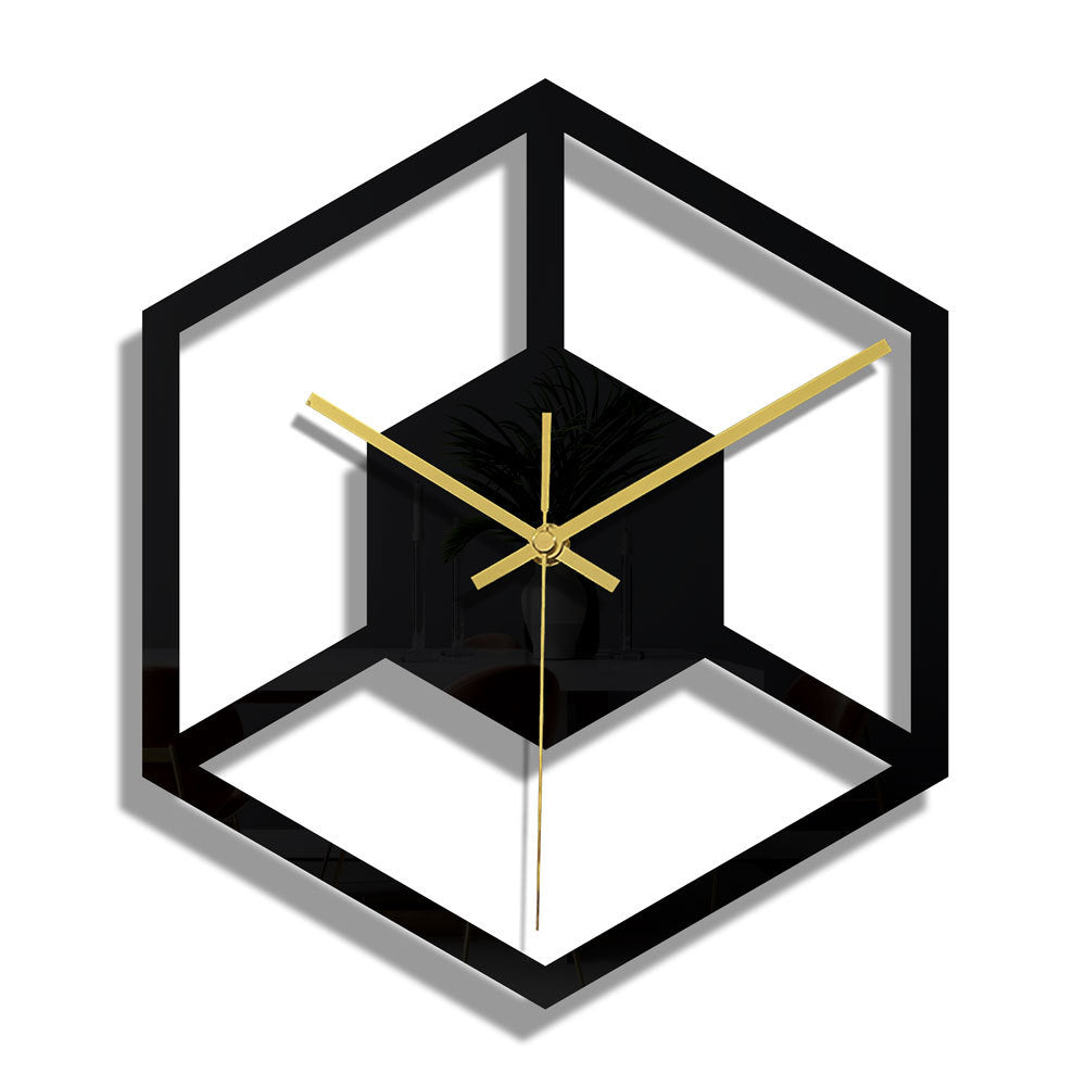 Silent mechanism digital wall clock