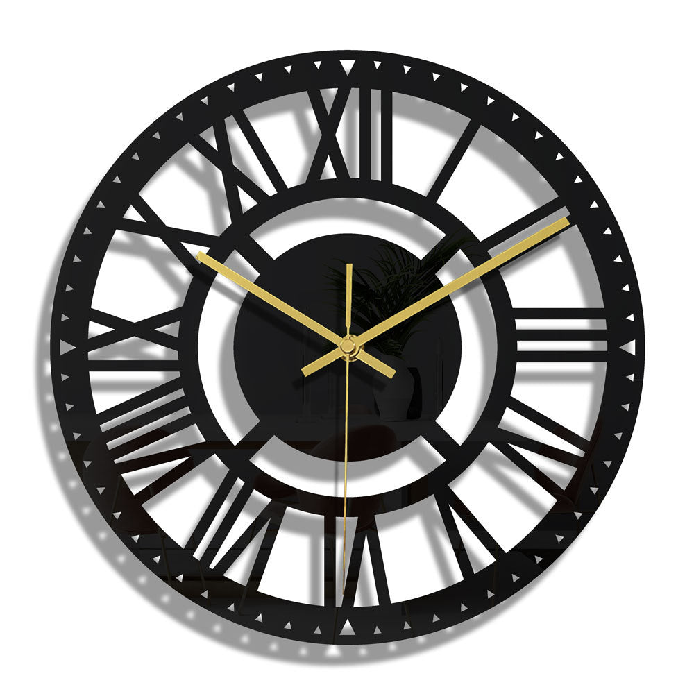 Digital wall clock showcasing modern design