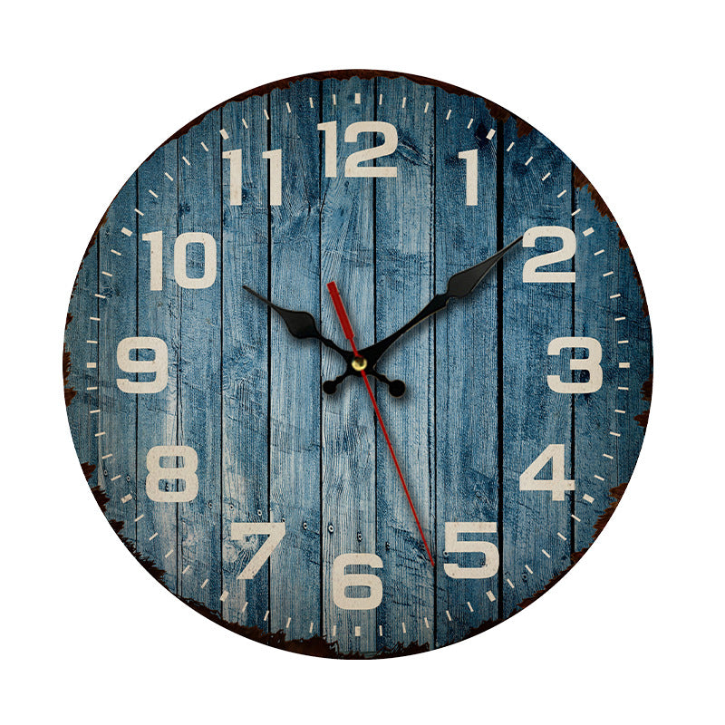 Vintage Wooden Wall Clock stylish display