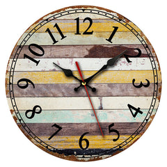 Vintage Wooden Wall Clock unique angle