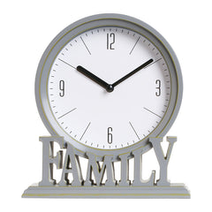 Elegant European Plastic Silent Clock - Overall Appearance