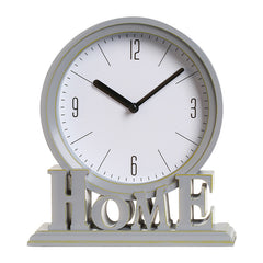 Elegant European Plastic Silent Clock - Detailed Design