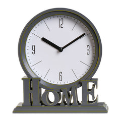 Elegant European Plastic Silent Clock - In Living Room Setup