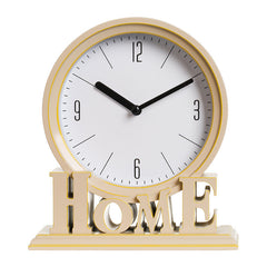 Elegant European Plastic Silent Clock - On Table Display