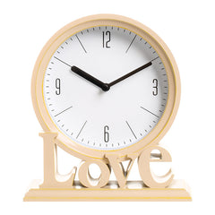 Elegant European Plastic Silent Clock - Design Details