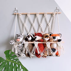 Colorful fabric storage pockets for toys - image 4