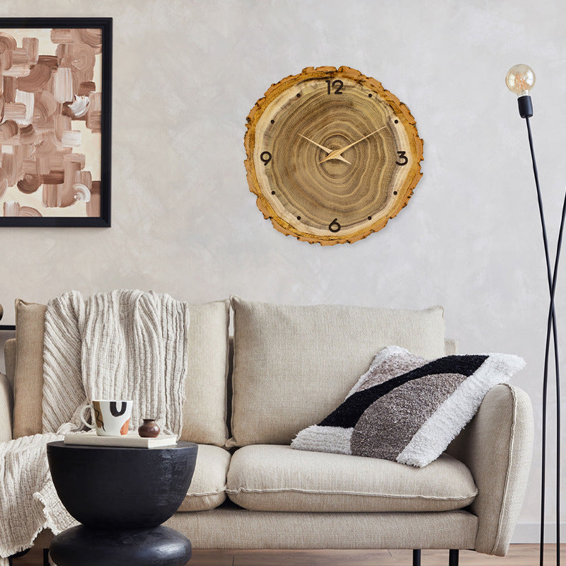 Decorative wall clock with minimalist design