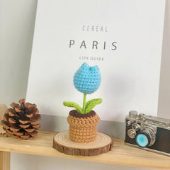 Lifelike succulent in modern decor setting
