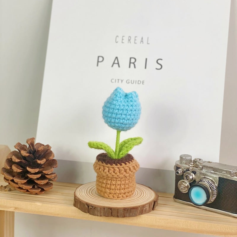 Lifelike succulent in modern decor setting