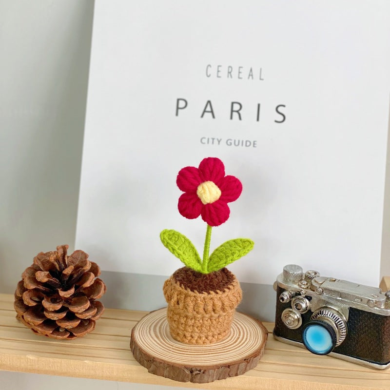 Lifelike succulent in modern decor setting