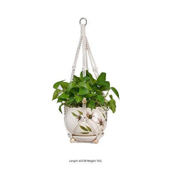 vertical gardening setup with plant baskets