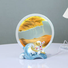 decorative flowing sand piece 10