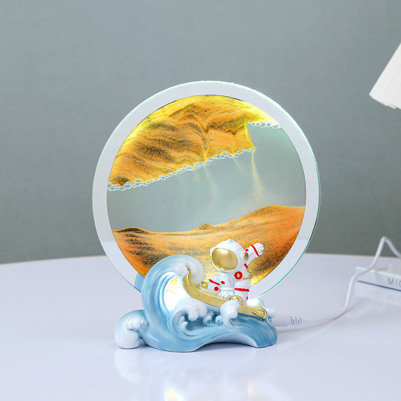 decorative flowing sand piece 10