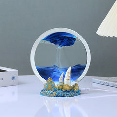 3D dynamic sand art piece 1
