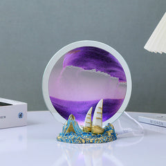 flowing sand art decoration 2