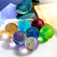 Colourful crystal starry night lamp 3