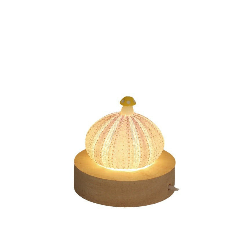 Close-up of eco-friendly night light