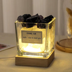 Natural Aroma Diffuser with Crystal Design