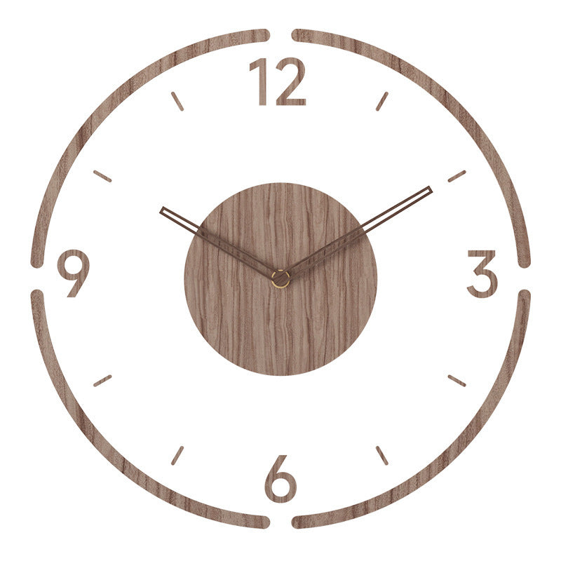 Elegant wall clock with contemporary design