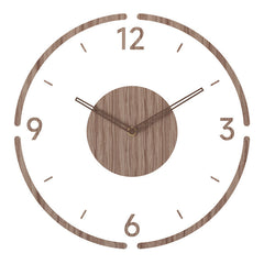 Elegant wall clock with contemporary design