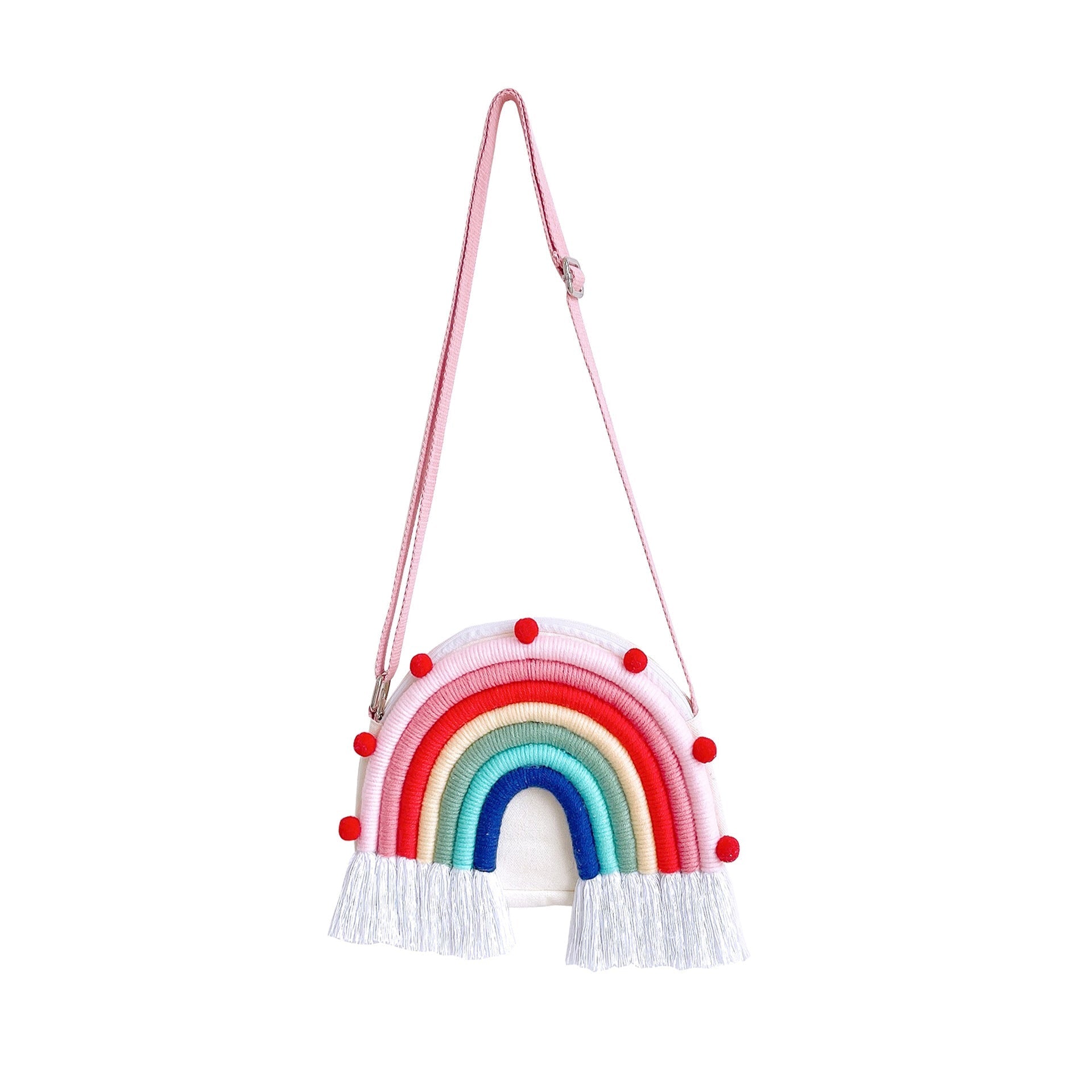 Playful and bright kids hanging organiser