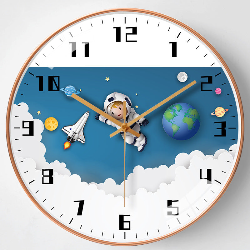 Durable Cartoon Wall Clock for Kids - Image 4