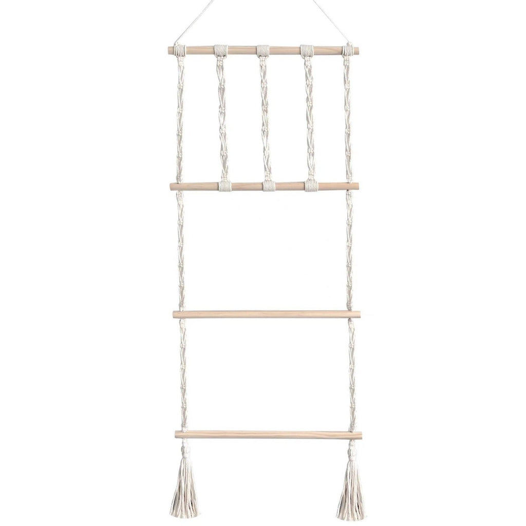 Buckling tassels on hair accessory rack