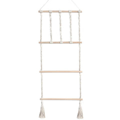 Buckling tassels on hair accessory rack