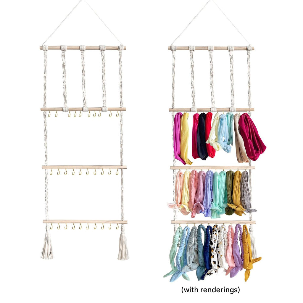 Versatile storage rack for crafting supplies
