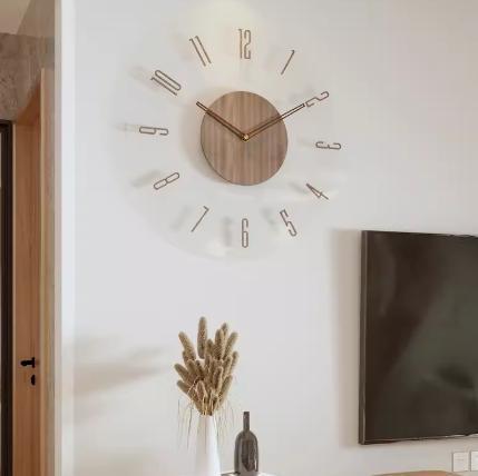 Dimensions of the floating digital clock