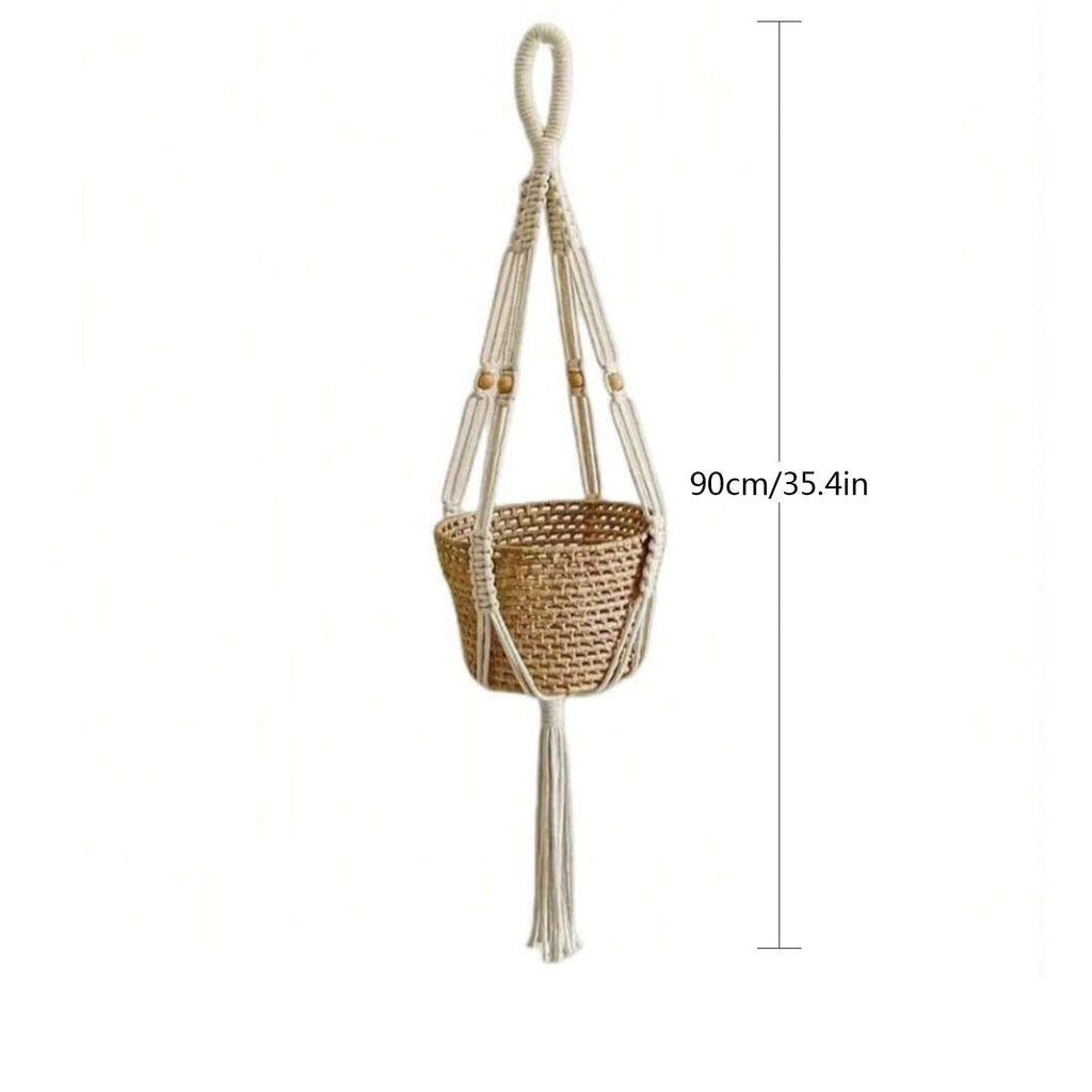 Lightweight design hanging basket for decor