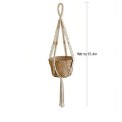 Lightweight design hanging basket for decor