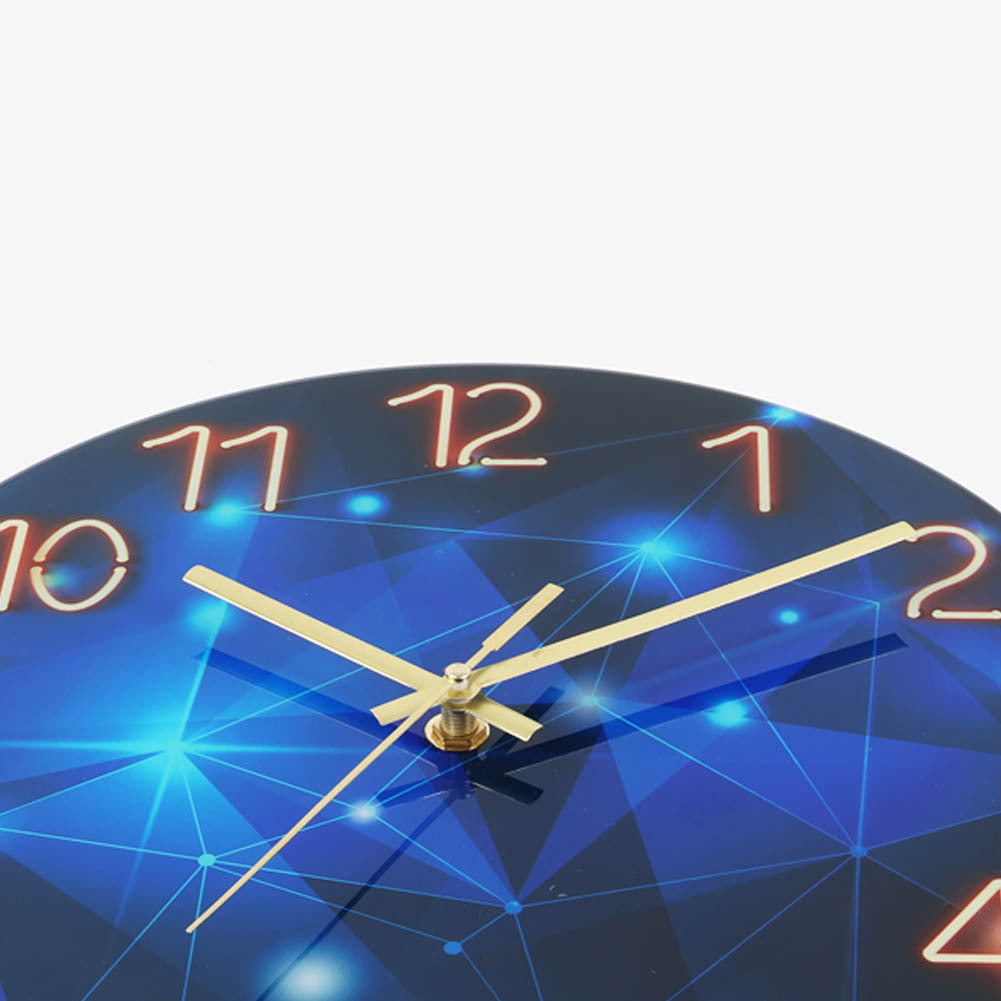 Stylish clock on a living room wall image 3
