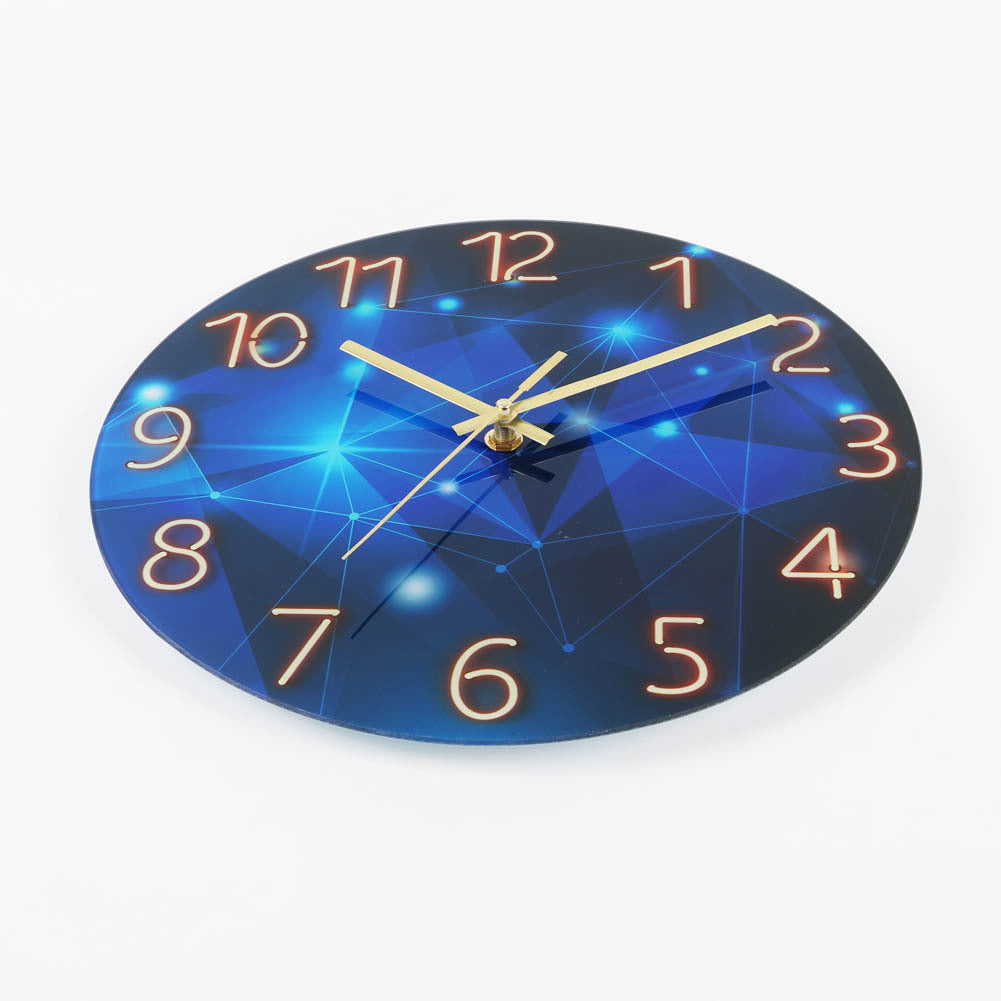Silent quartz mechanism wall clock image 4