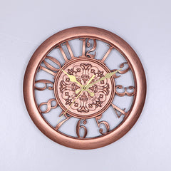 Elegant Silent Clock on Office Wall