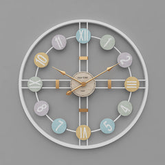 decorative wall clock showcasing elegance