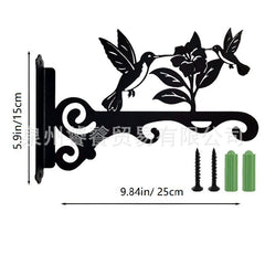 Elegant wall decor featuring flower arrangements