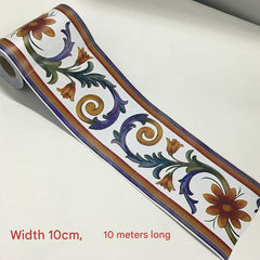 Removal process of self-adhesive bathroom stickers