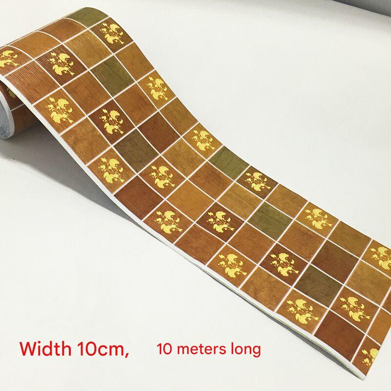 Stylish self-adhesive tile stickers for bathroom decor