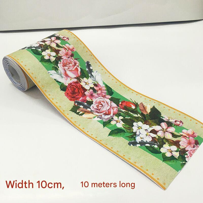 Examples of bathroom tile stickers in various designs