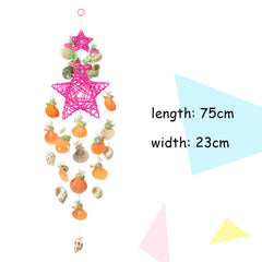 Handmade Starfish and Seashell Wind Chime